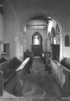 A view looking from the chancel down the nave to the tower